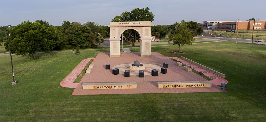 Haltom Road Park Veterans Memorial