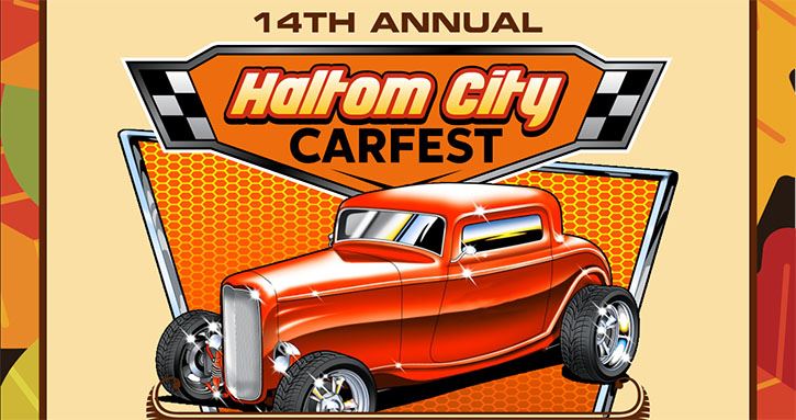 2024 haltom city carfest logo
