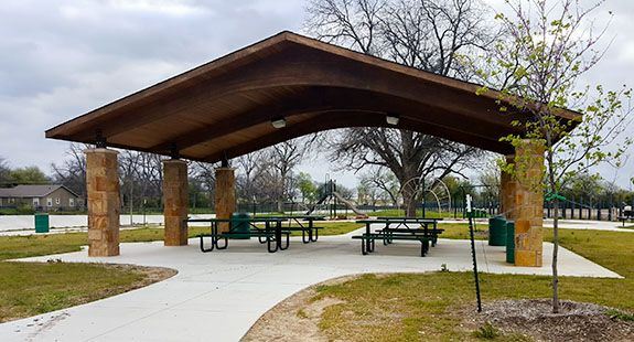 Haltom City Birdville Trails Park Pavillion