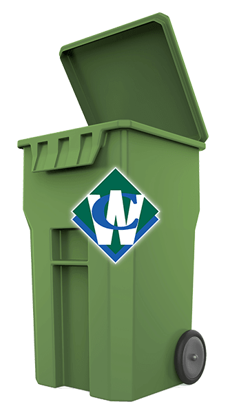 Haltom City Texas Waste Connections Trash Cart